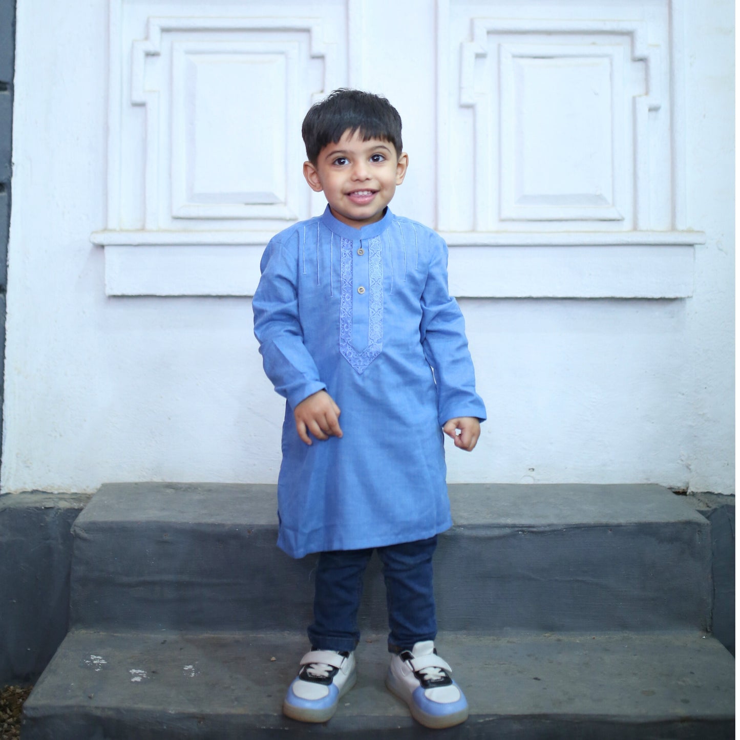Blue Kurta