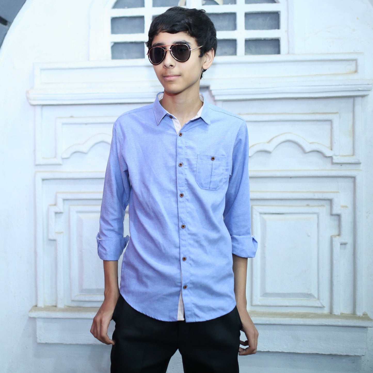 Sky Blue Shirt