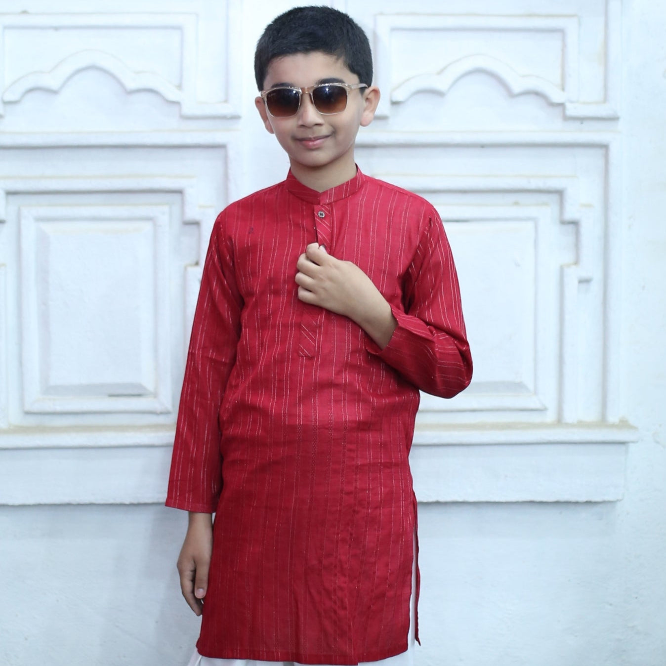 Red Kurta Eid Special
