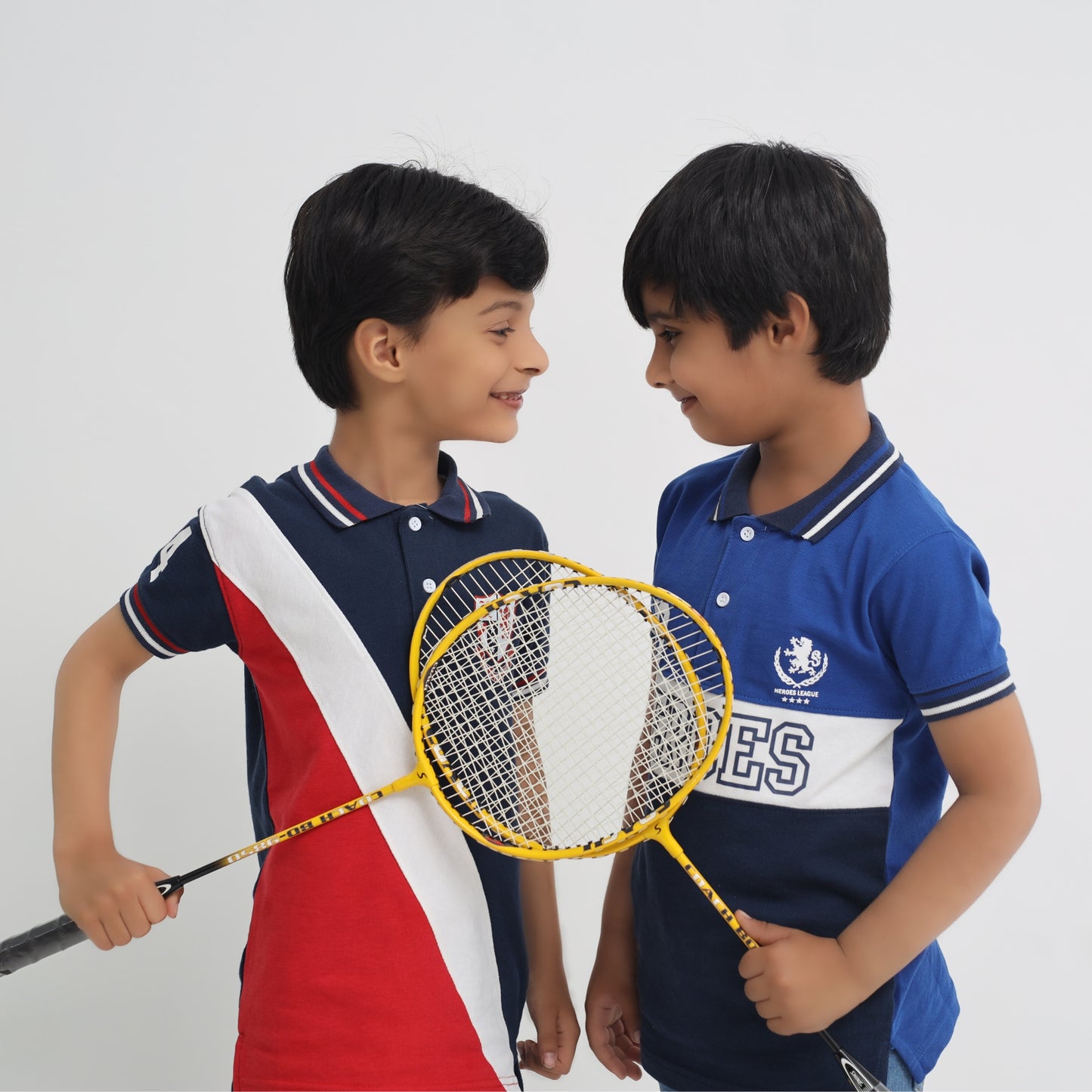 Smart Casual Polo Shirt for Boys β Heroes League Design | 100% Cotton