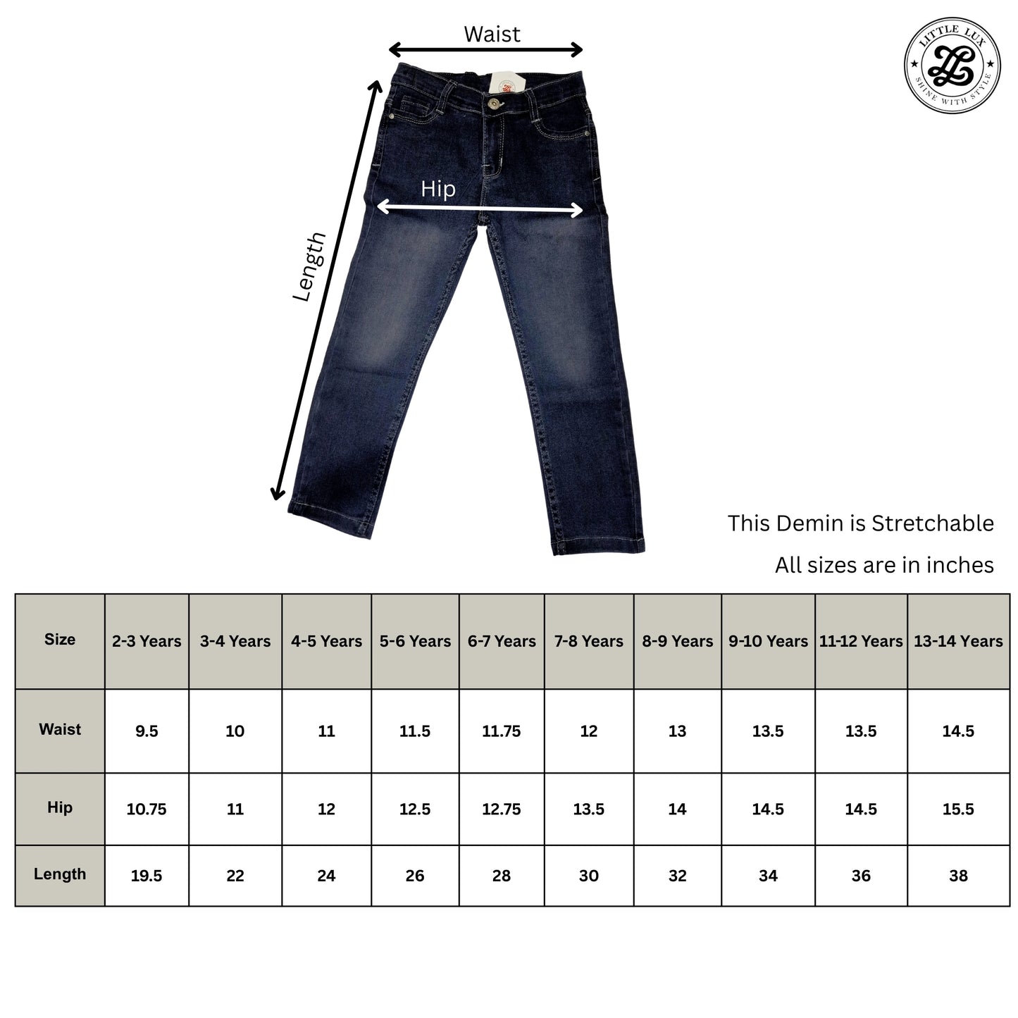 Everyday Cool β Stretchable Boys Denim