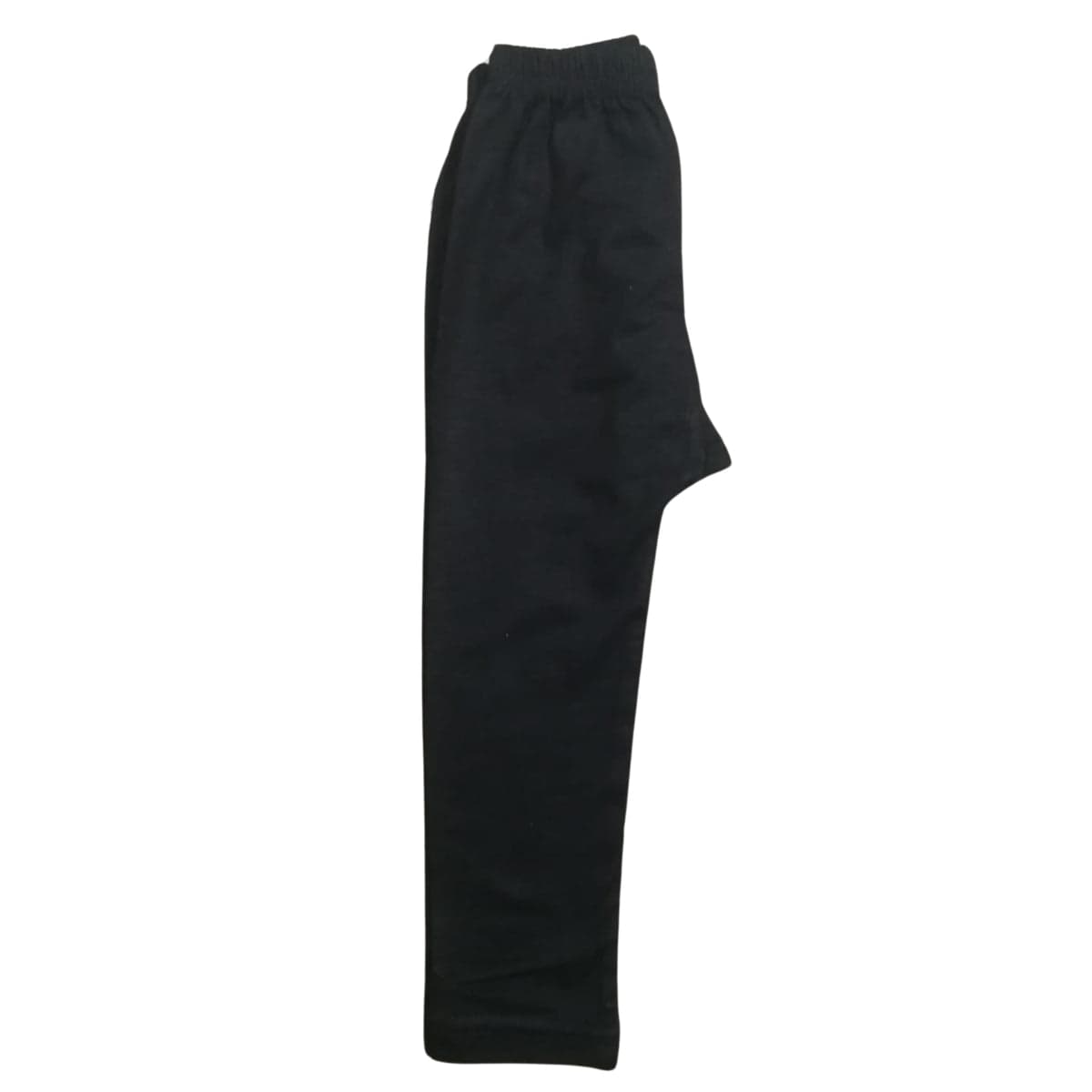 Basic Black Cotton Tights for Girls