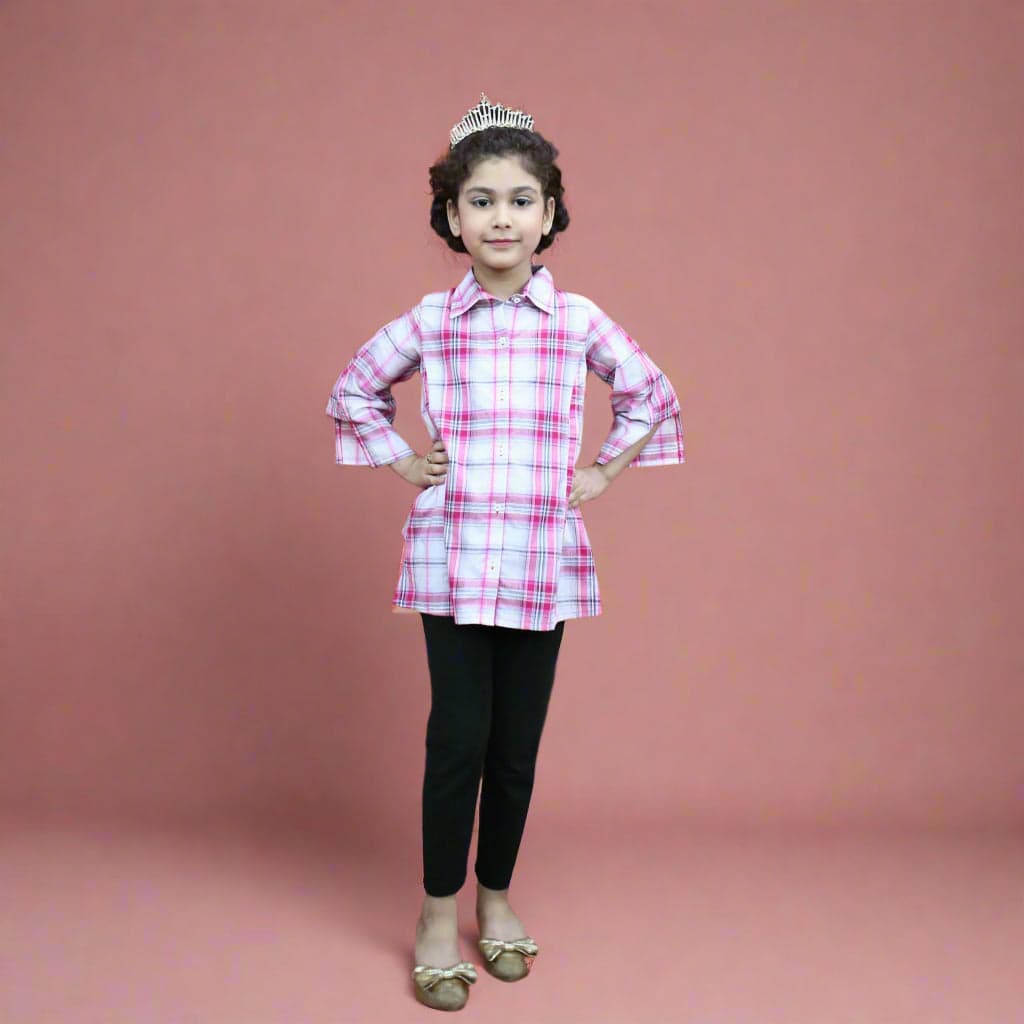 Pink Checkered shirt – thumbnail 2