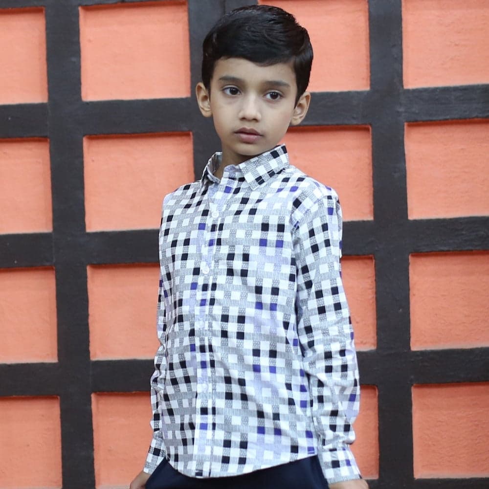 Checkered Shirt Full Sleeve – thumbnail 2