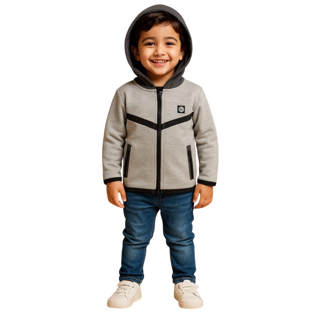 LittleLux Unisex Premium Winter Hoodie Jacket – Soft Fleece, Warm & Stylish