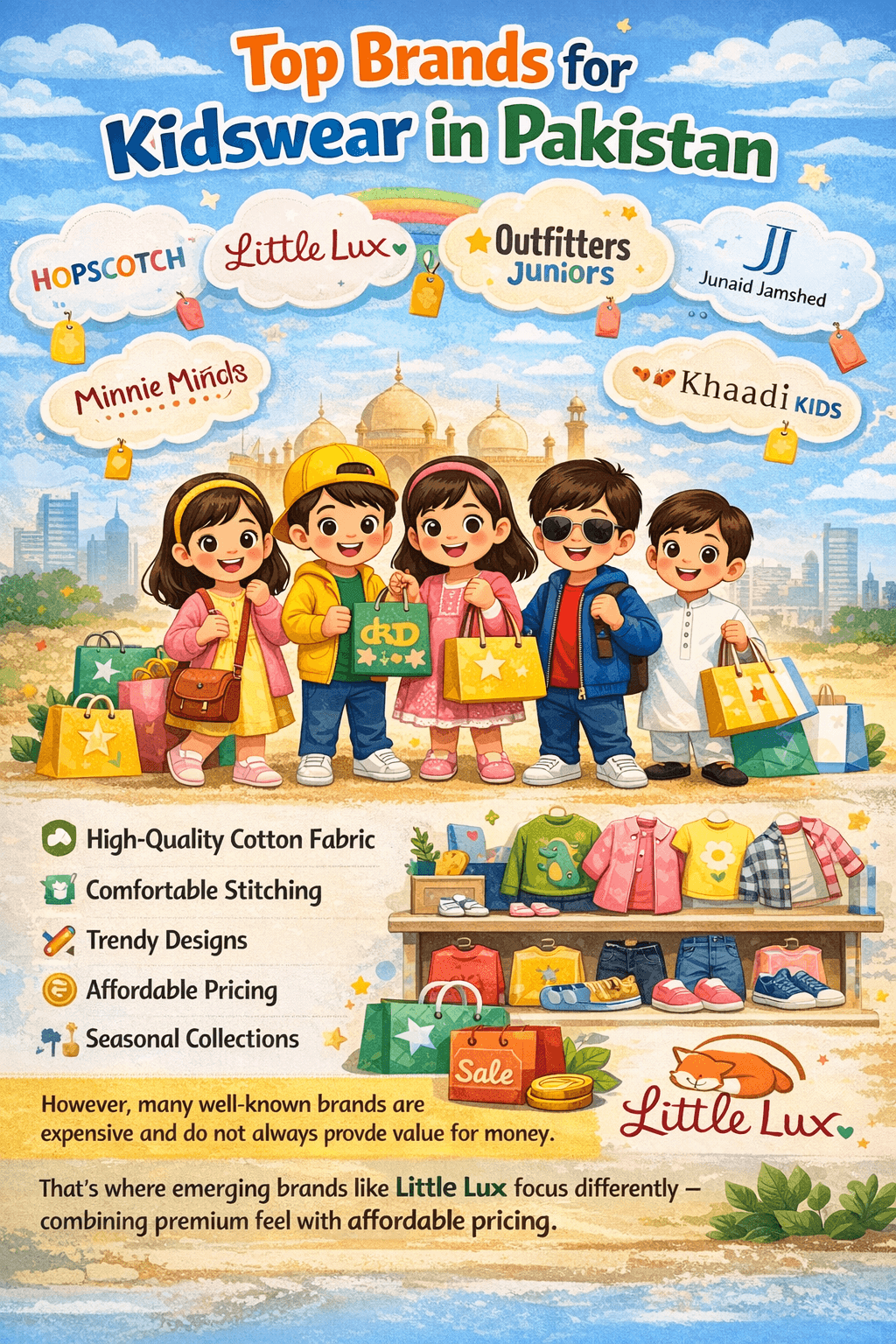 Top Brands for Kidswear in Pakistan