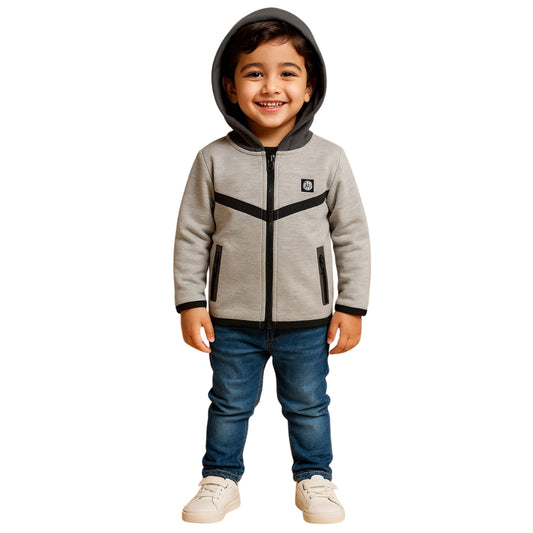 LittleLux Unisex Premium Winter Hoodie Jacket – Soft Fleece, Warm & Stylish