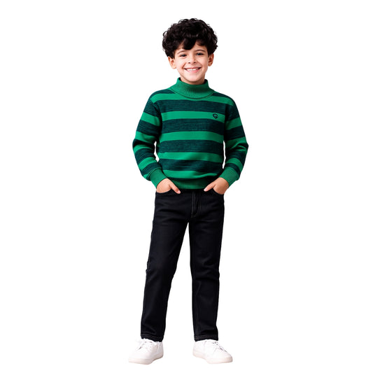 LittleLux Unisex Black Stretch Jeans – Soft, Durable, Everyday Denim