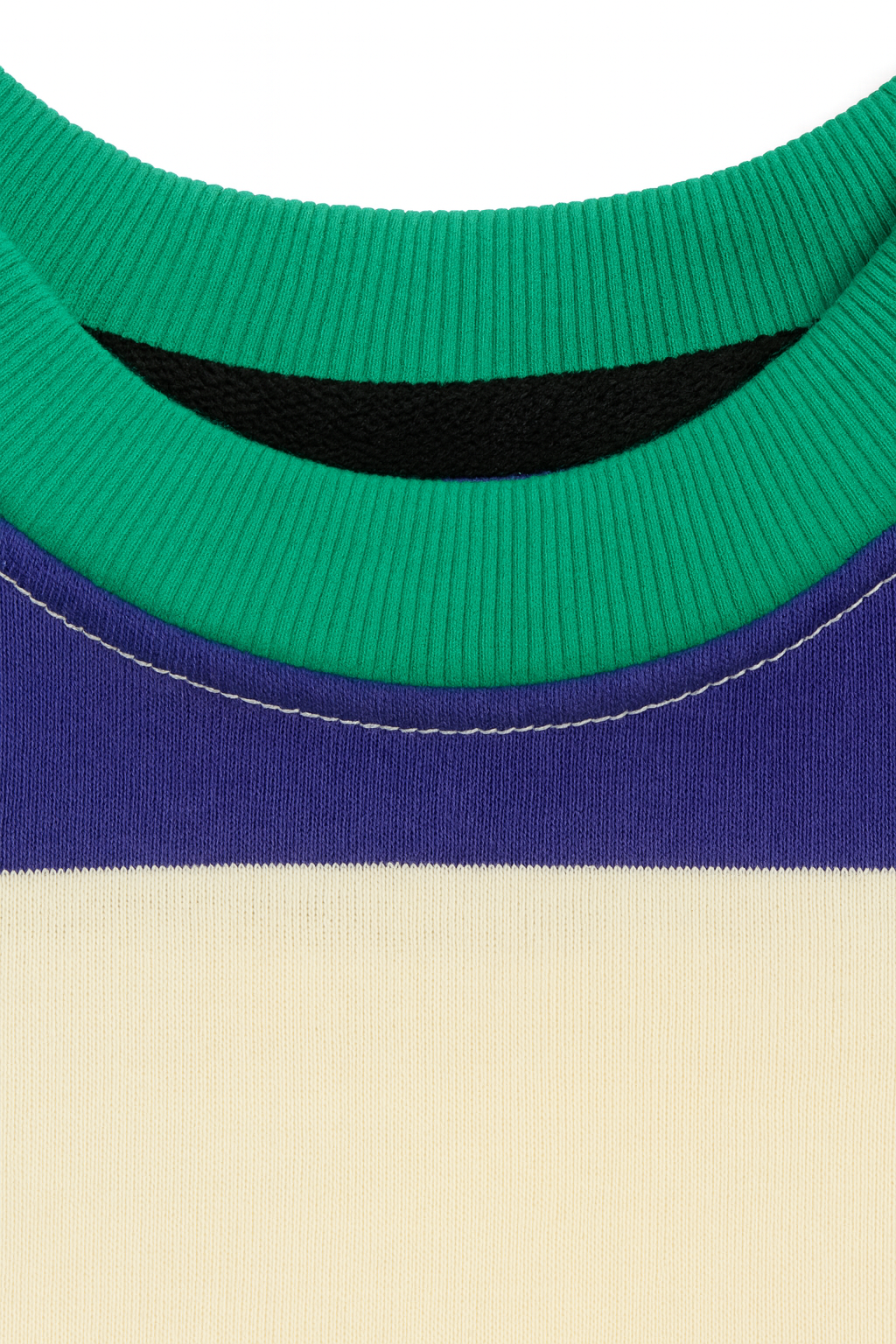 LittleLux Unisex Winter Striped Sweatshirt – Soft Jersey, Cozy & Stylish