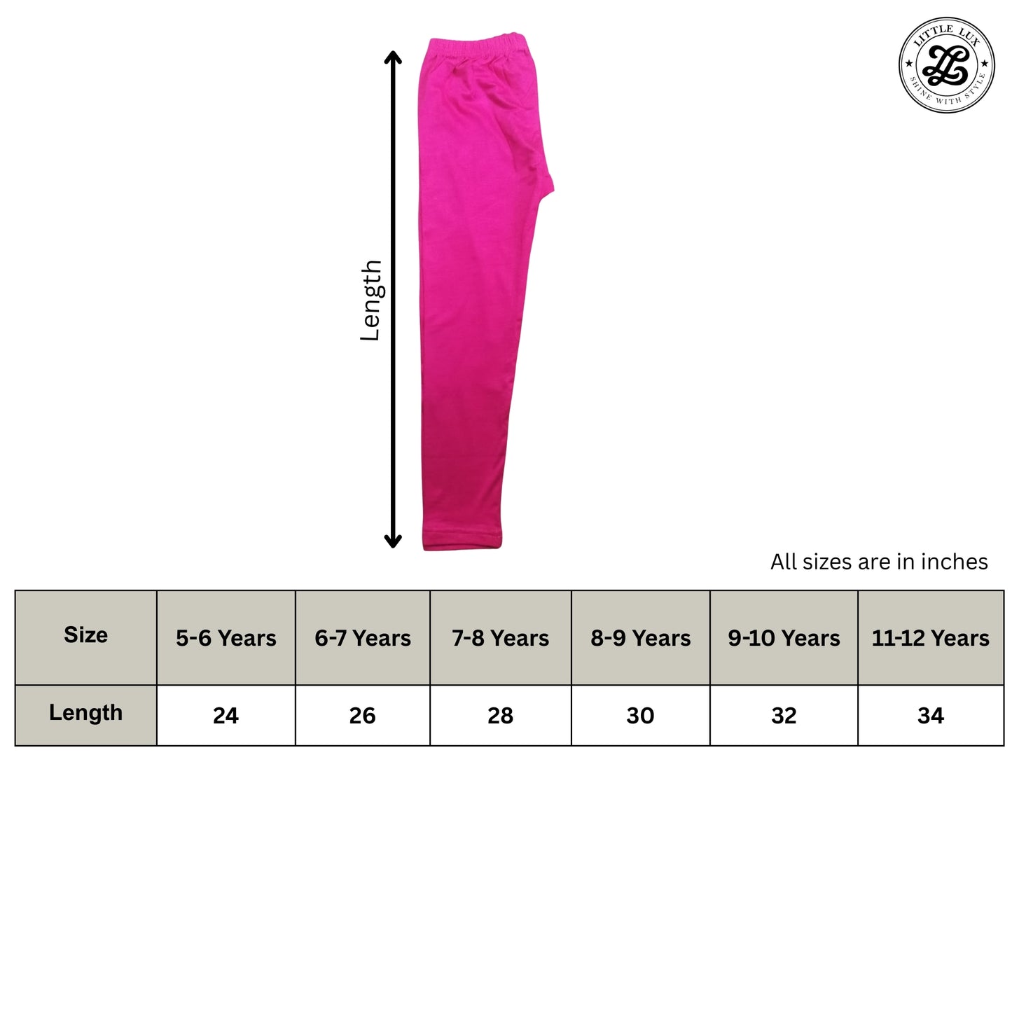 Girls Cotton Stretch Tights